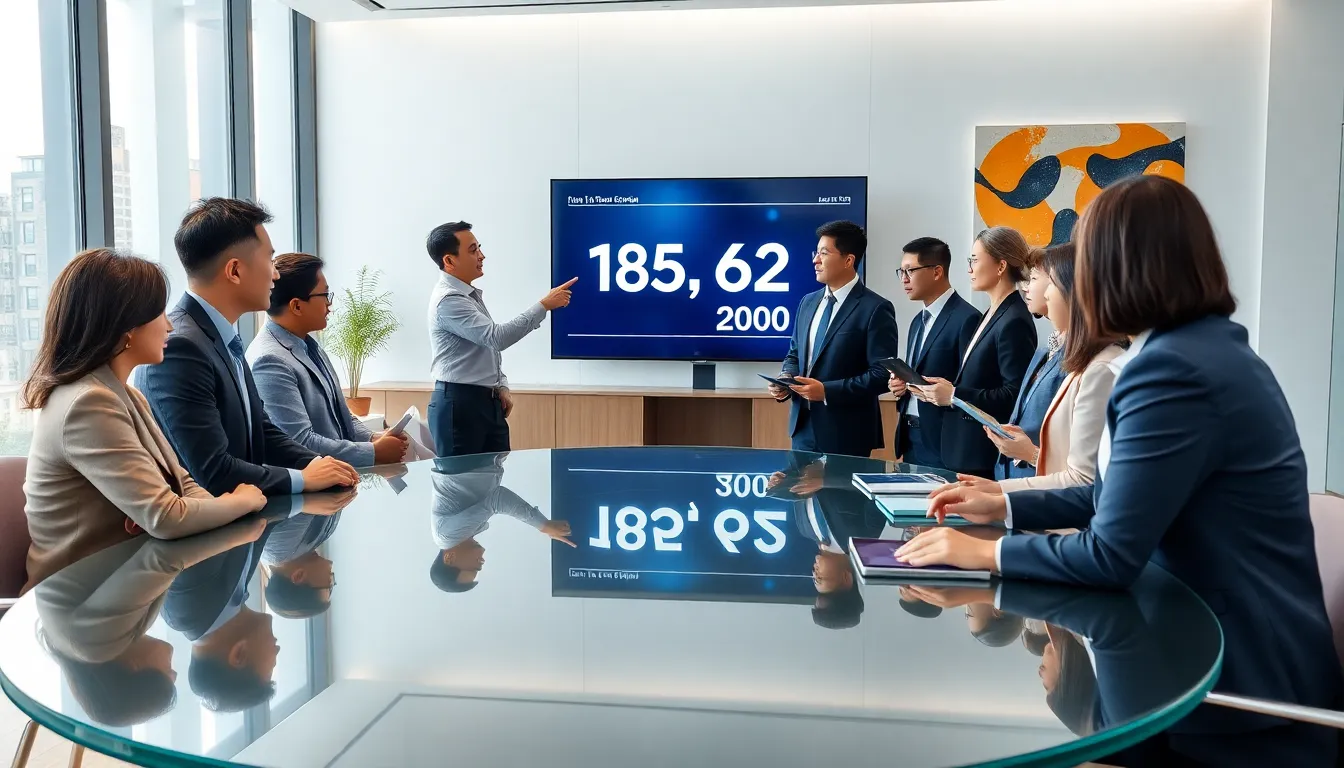 diverse team discussing regulatory codes in a modern office.