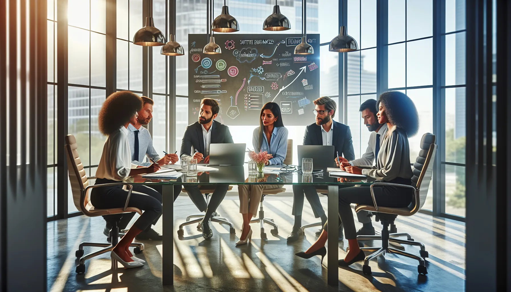 team discussing strategies for enhancing software HCS 411GITS.