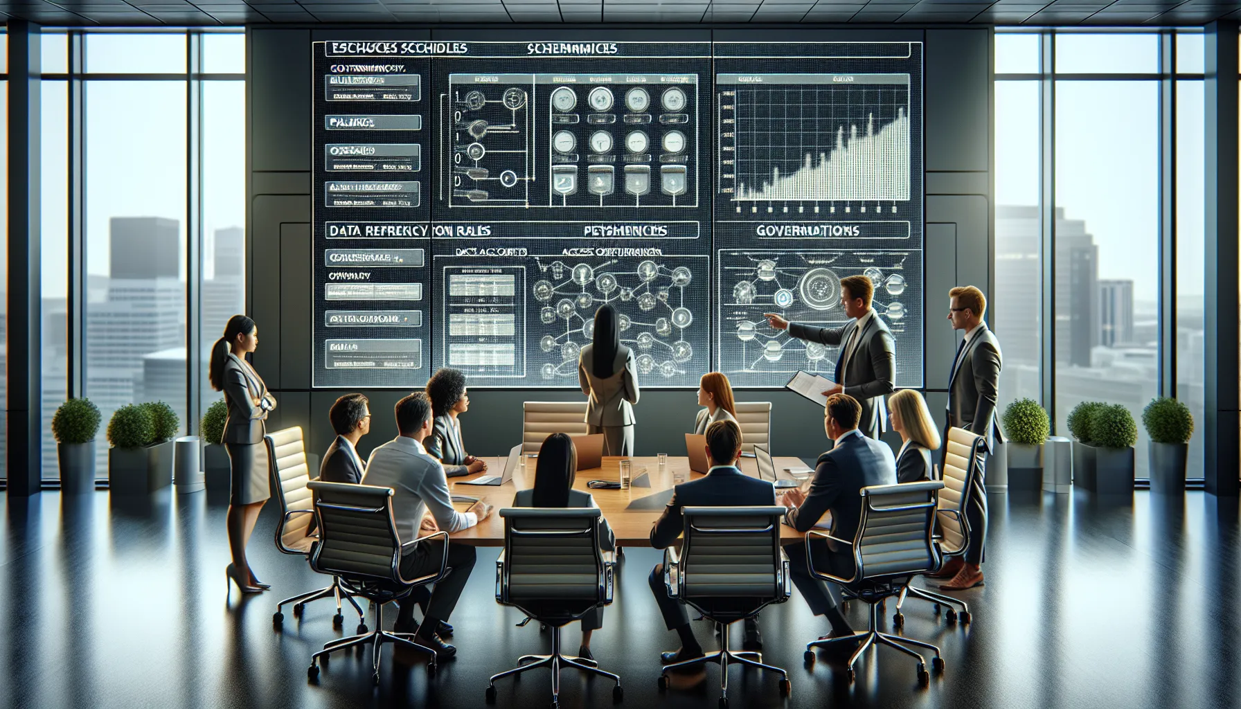 Analytics team configuring Tableau extract refresh schedules with governance and security controls.