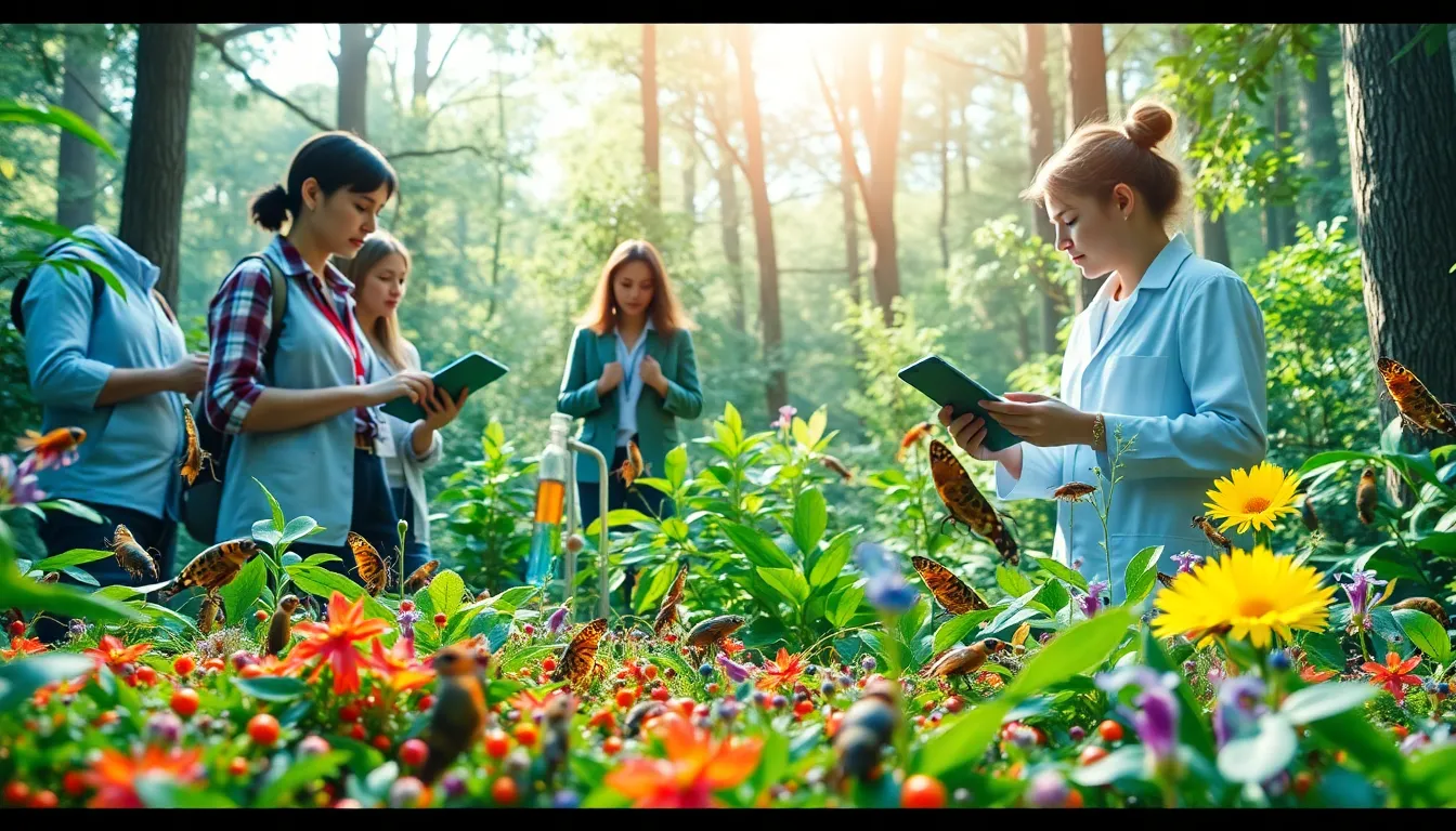 diverse ecosystem illustrating the concept of alomesteria.