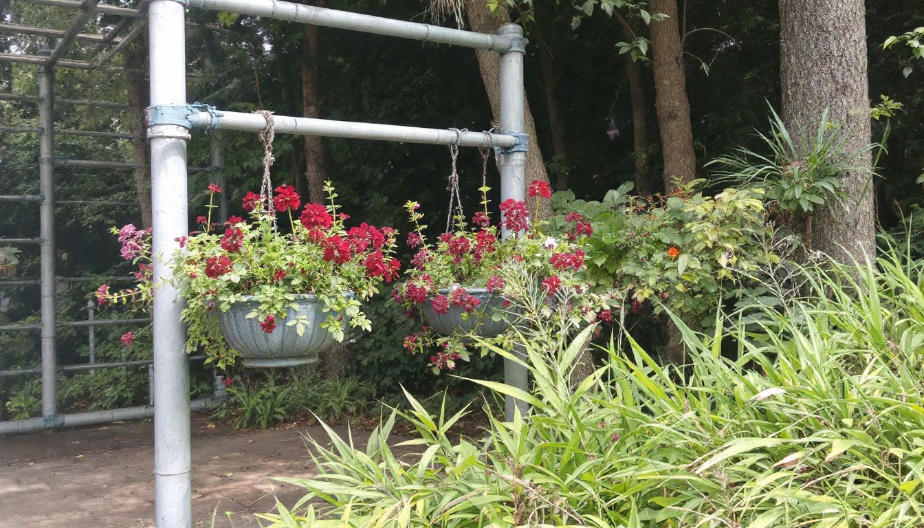 Woman standing on her porch holding tea, enjoying morning sunlight outdoors.