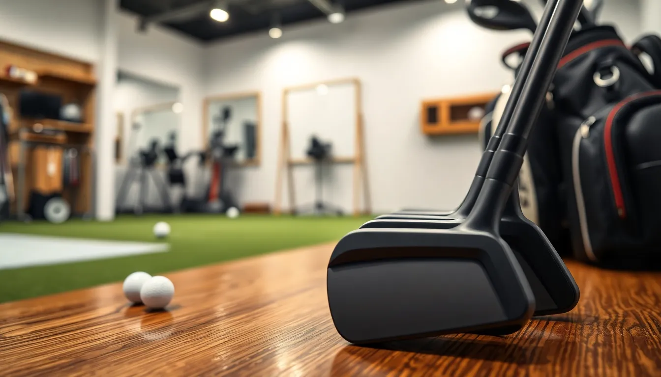 close-up of AI Smoke HL Irons on a wooden surface.