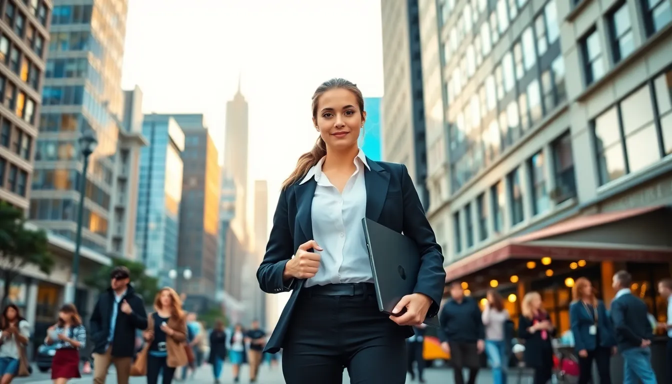 Rebecca Applewhite in San Francisco, showcasing her tech career beginnings.