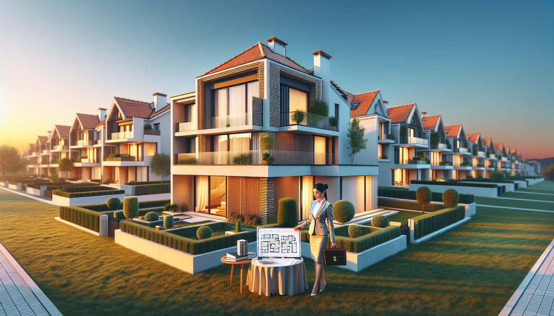 Croatian house with property division consultation and legal documents