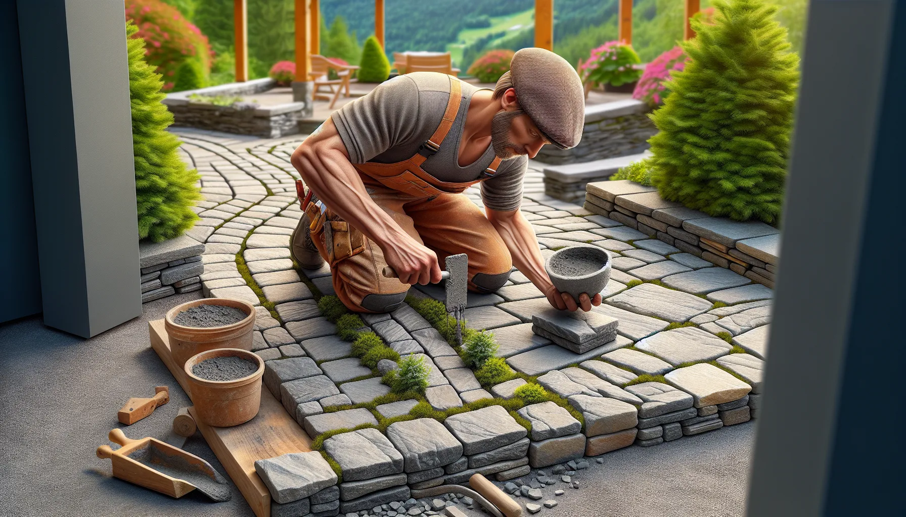 Hvordan reparere skader på steinbelegg: steg for steg, verktøy, kostnader og vedlikehold 2 Jaoddh msnhaahjdw9d 7niqkzqvtqa8