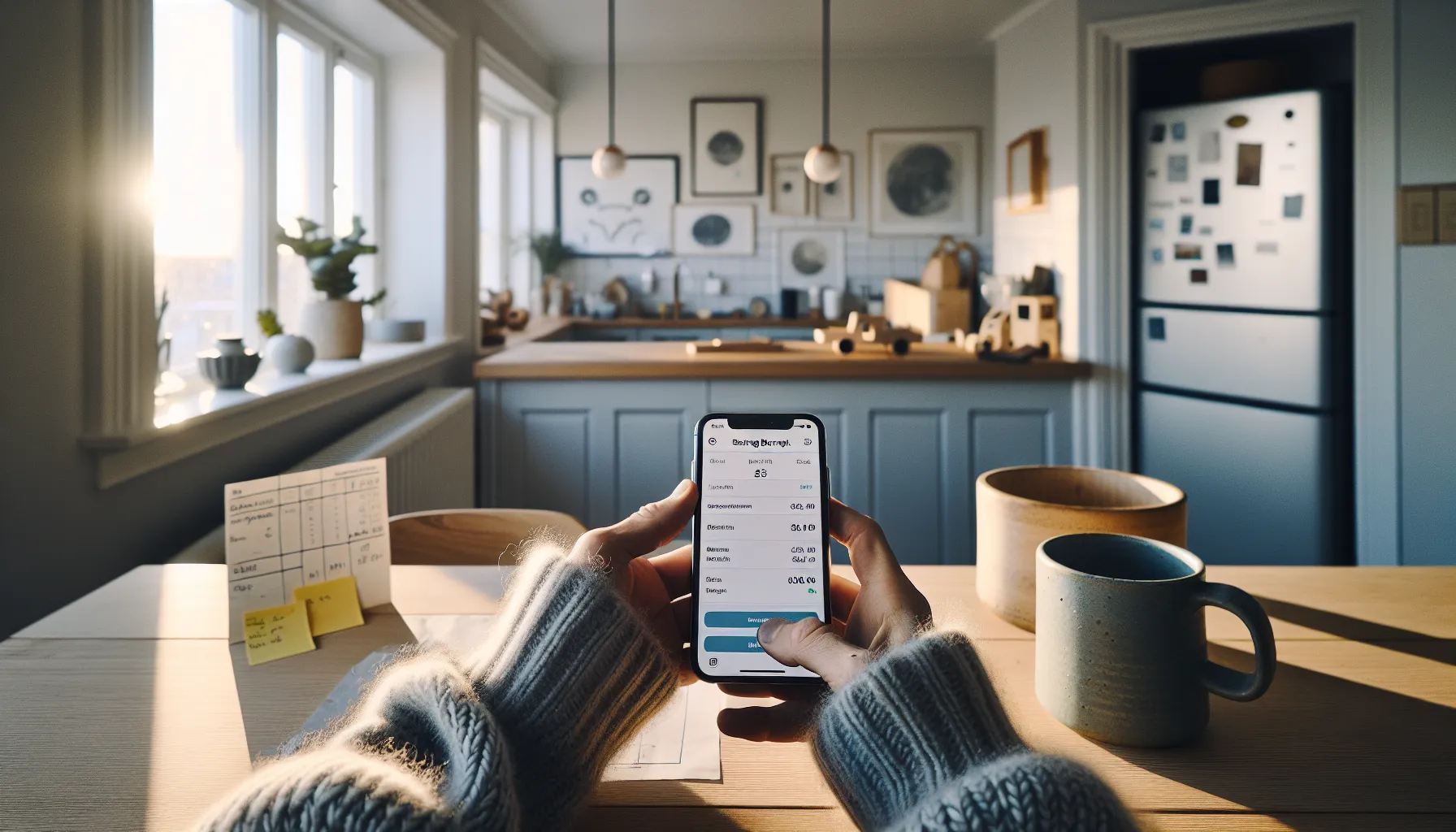Slik kan du endre tankesettet ditt for å spare mer penger 3 Norwegian parent reviews savings goal app labeled “buffer = ro i magen. ”