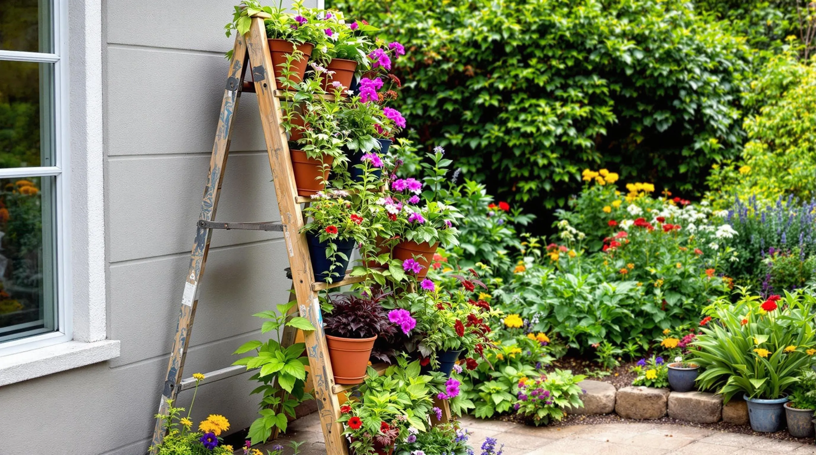 15 Creative Outdoor Plant Stand Ideas to Transform Your Garden Space 2 jhb0Ak8XYJKERZPA1nQ6ApR8CdRta2bp