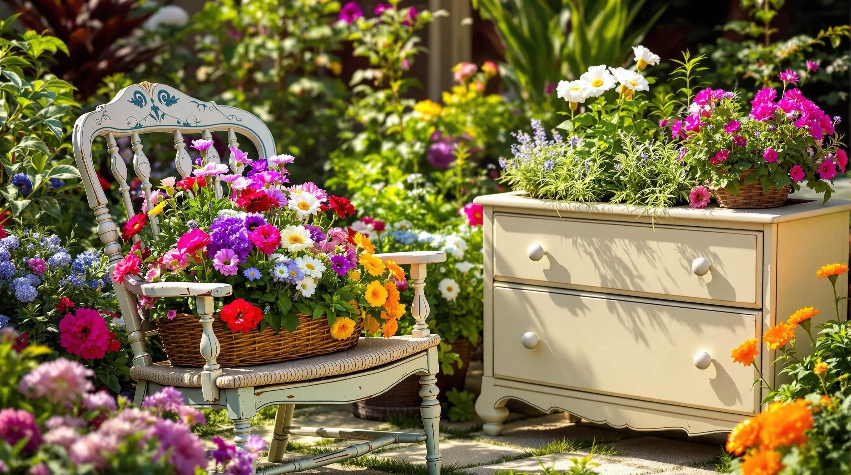 15 Charming Vintage Garden Decor Ideas to Transform Your Outdoor Space 6 kViIPSXoqXKqeNudFspMcyHKGcM wrIh