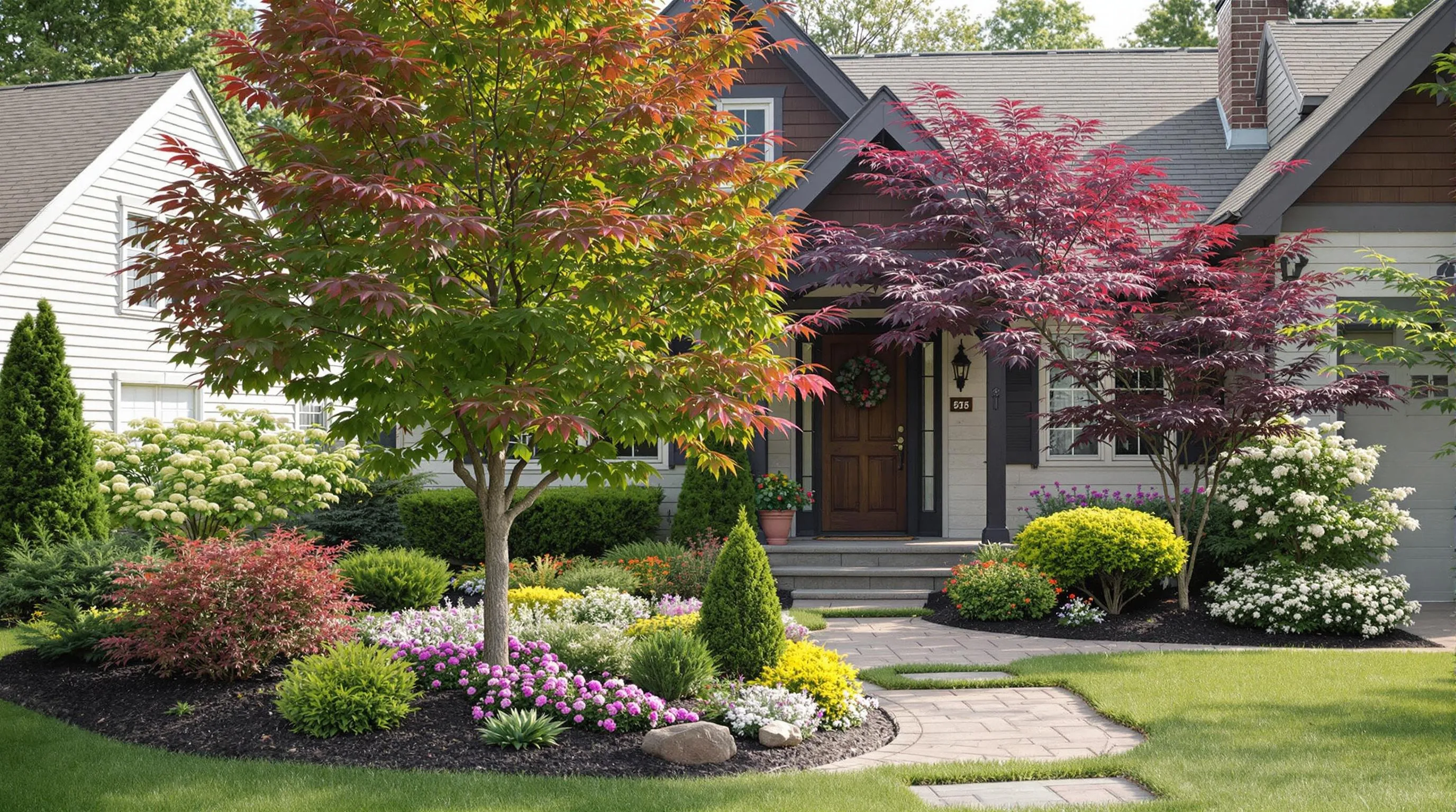 15 Stunning Front Yard Landscaping Ideas to Transform Your Home's Curb Appeal 6 kkv Gr9DrI7PUyXODkVsDECJo1QMiTYm