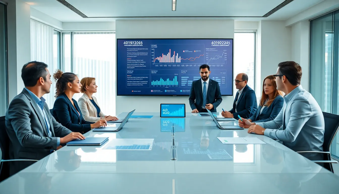 diverse team discussing the significance of identifiers in a modern office.