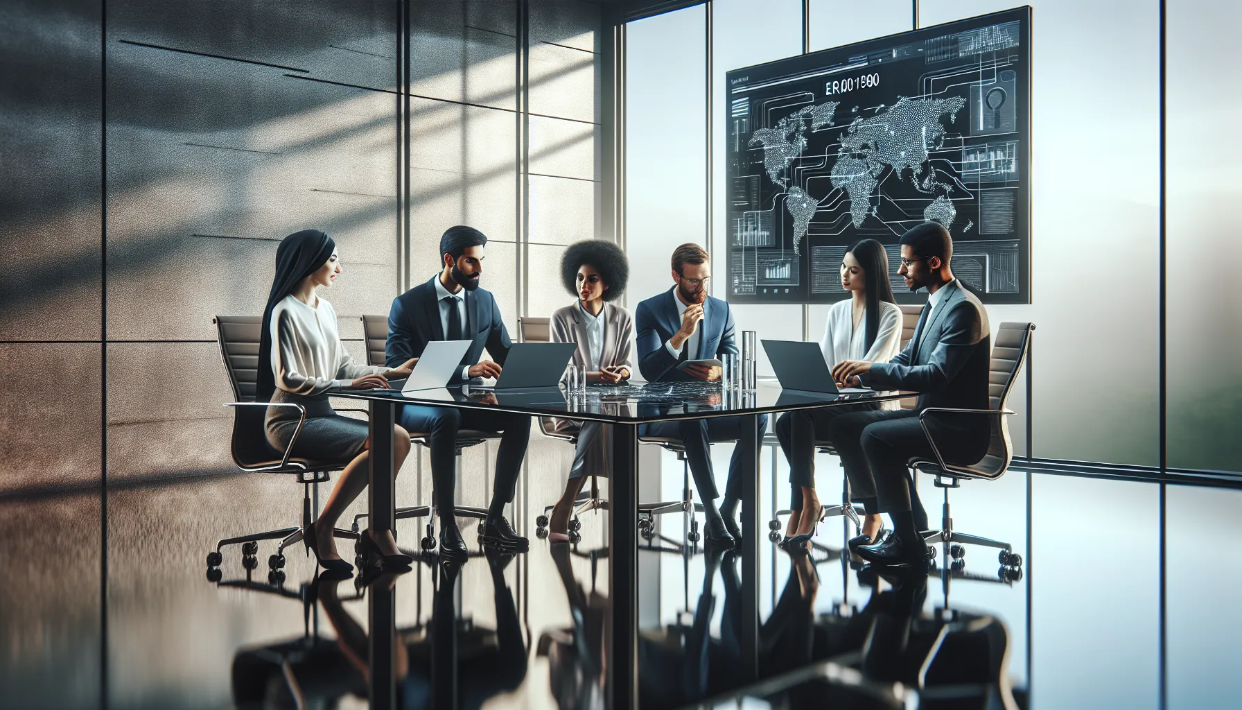 diverse team collaborating on the Erl0001900 tech framework.