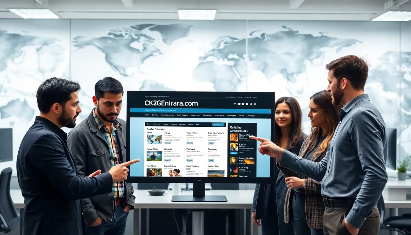 team discussing game strategies in a modern office.