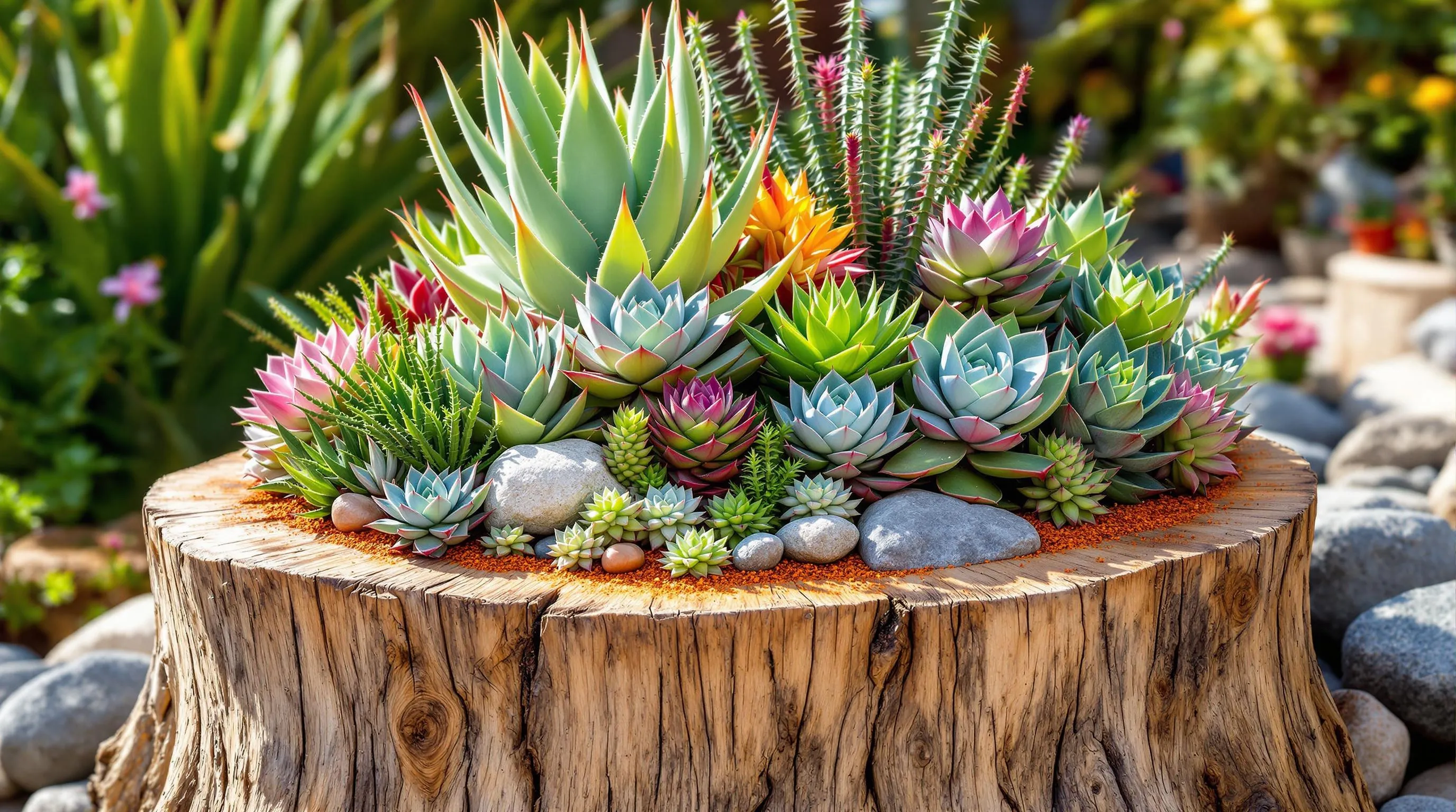 10 Creative Tree Stump Planter Ideas to Transform Your Garden | DIY Upcycling Guide 5 lJnHhfeEwddC13L zWhPZyaQ