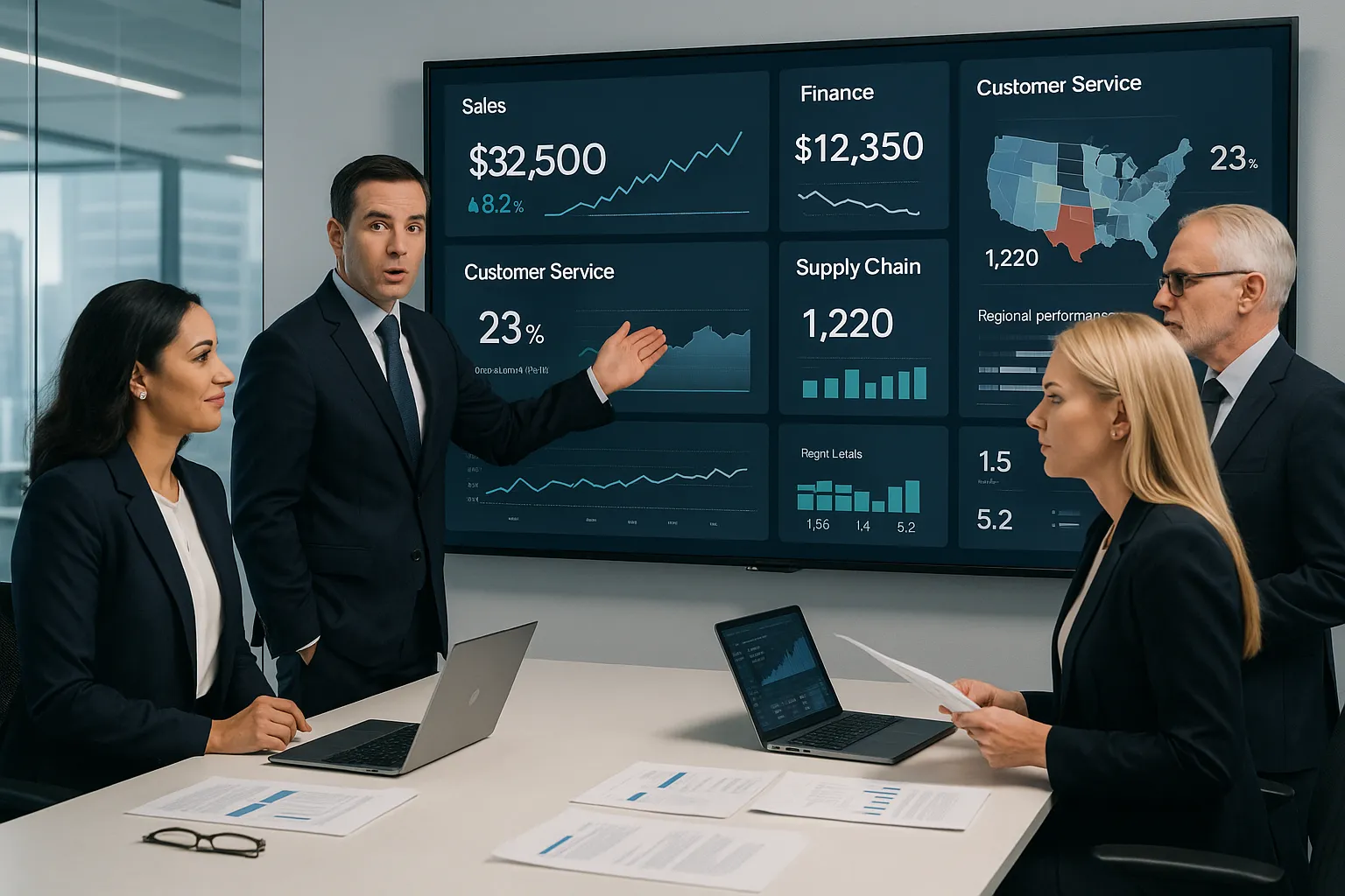 Real-Time Dashboards For Business: Turn Live Data Into Faster Decisions