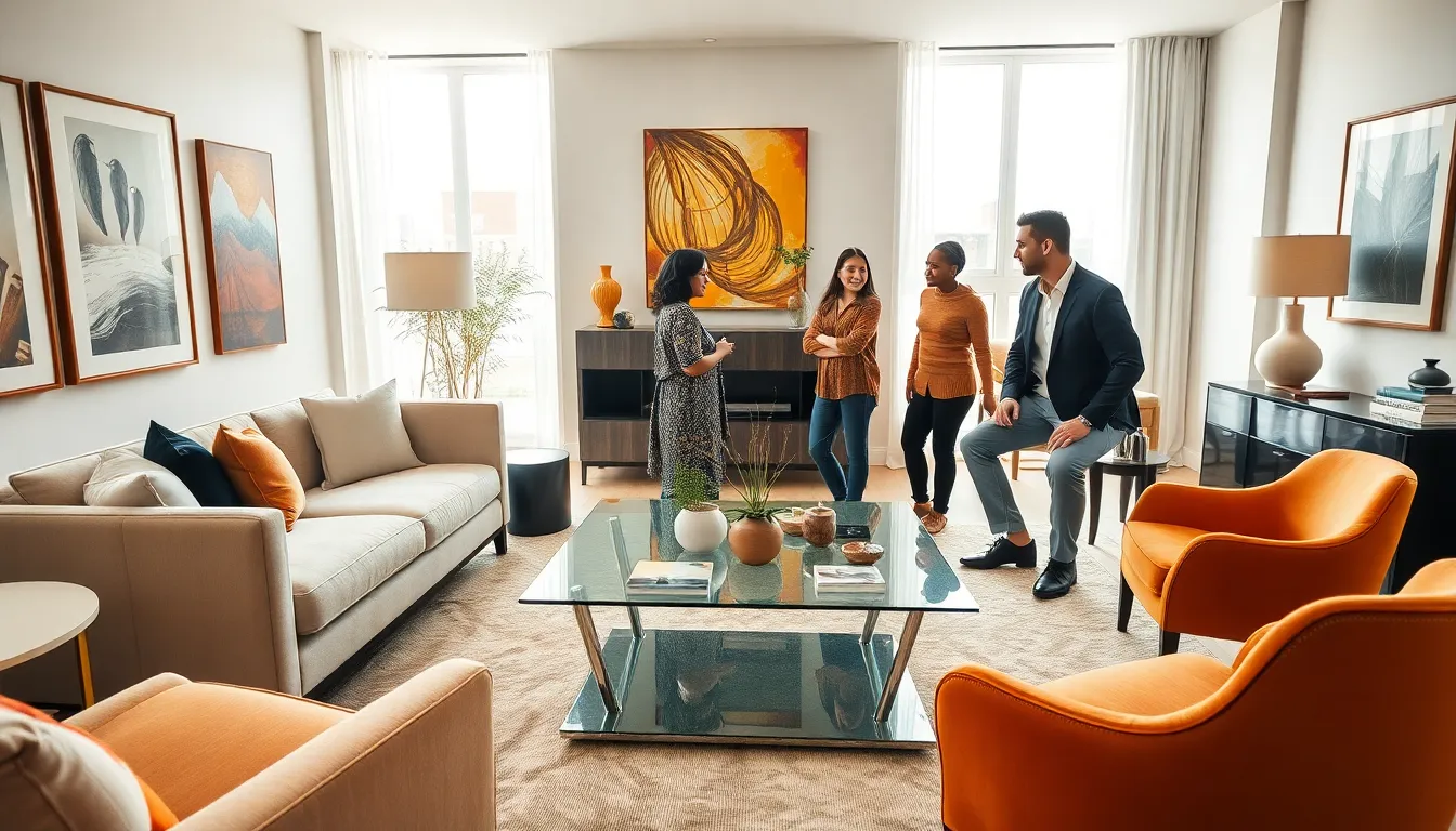 modern living room illustrating Interior Designmode24 principles.