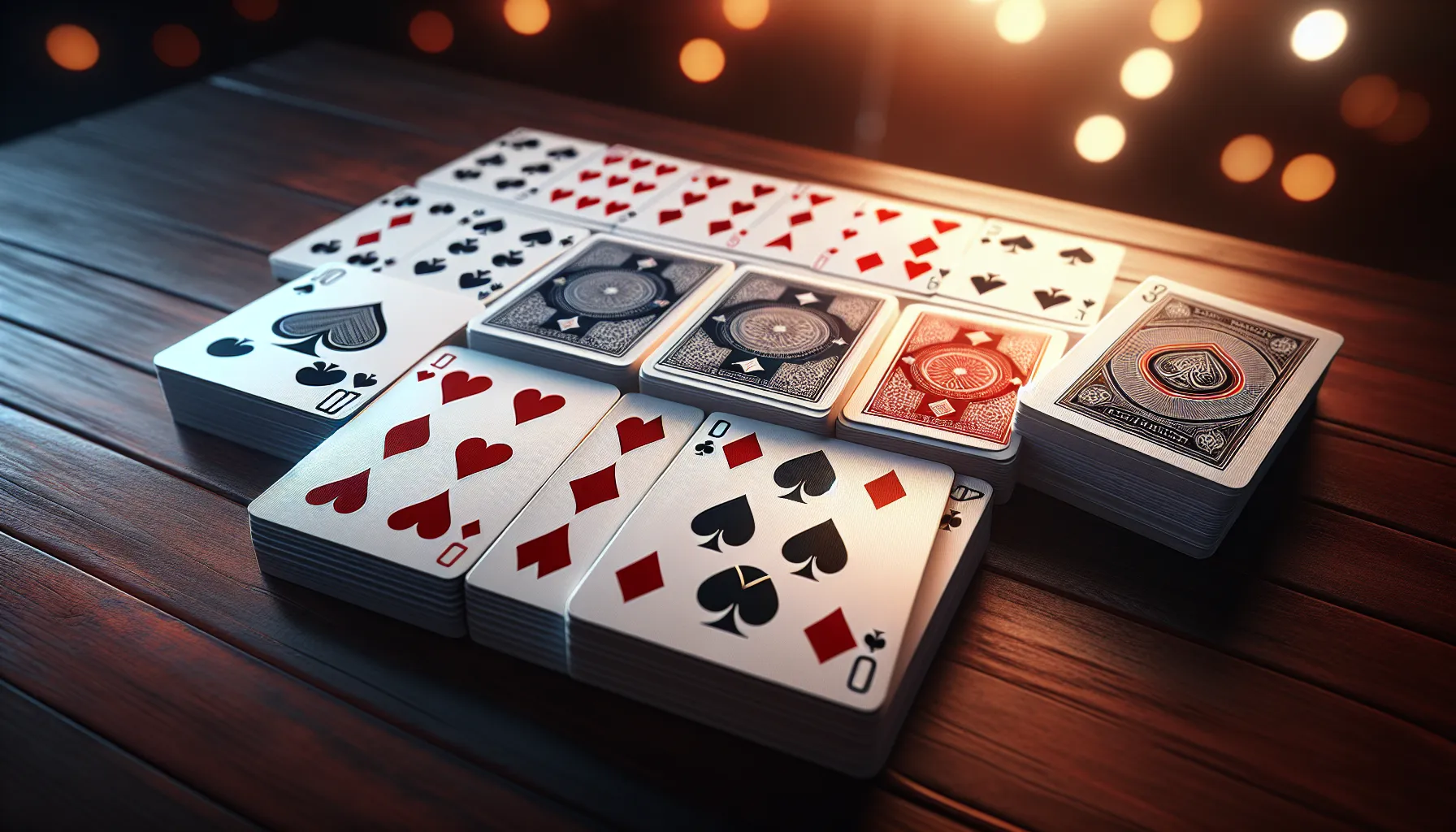 four 10s from a standard deck of 52 playing cards.