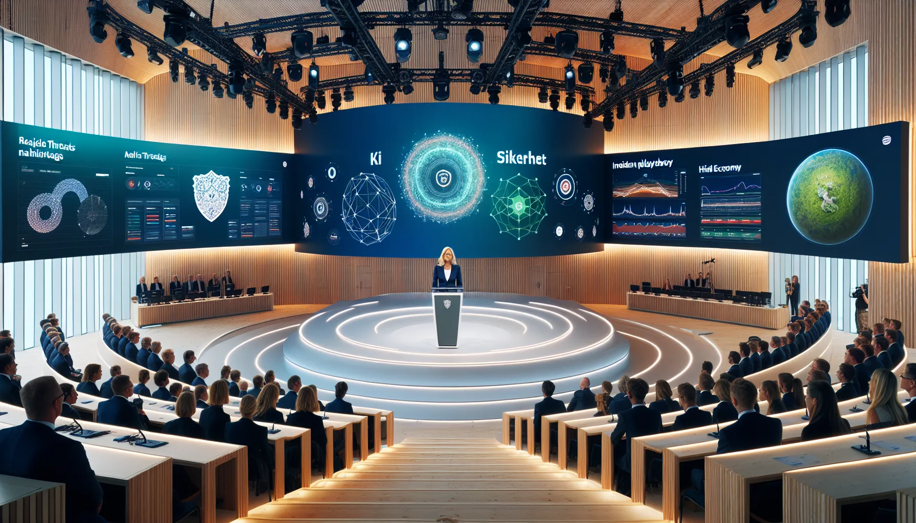 Norwegian tech conference on ai, security, and sustainability with hybrid streaming.