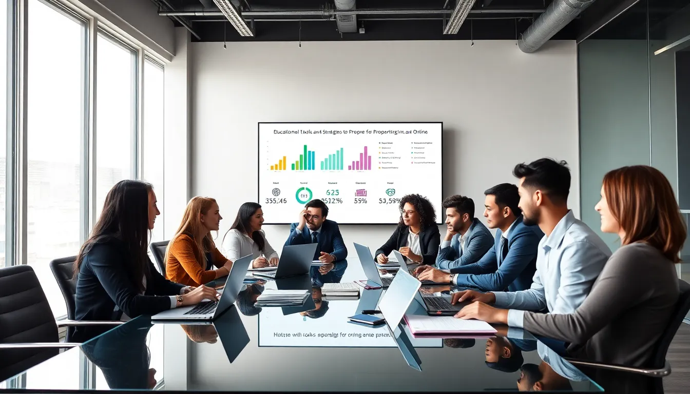 diverse professionals collaborating in a modern office workspace.