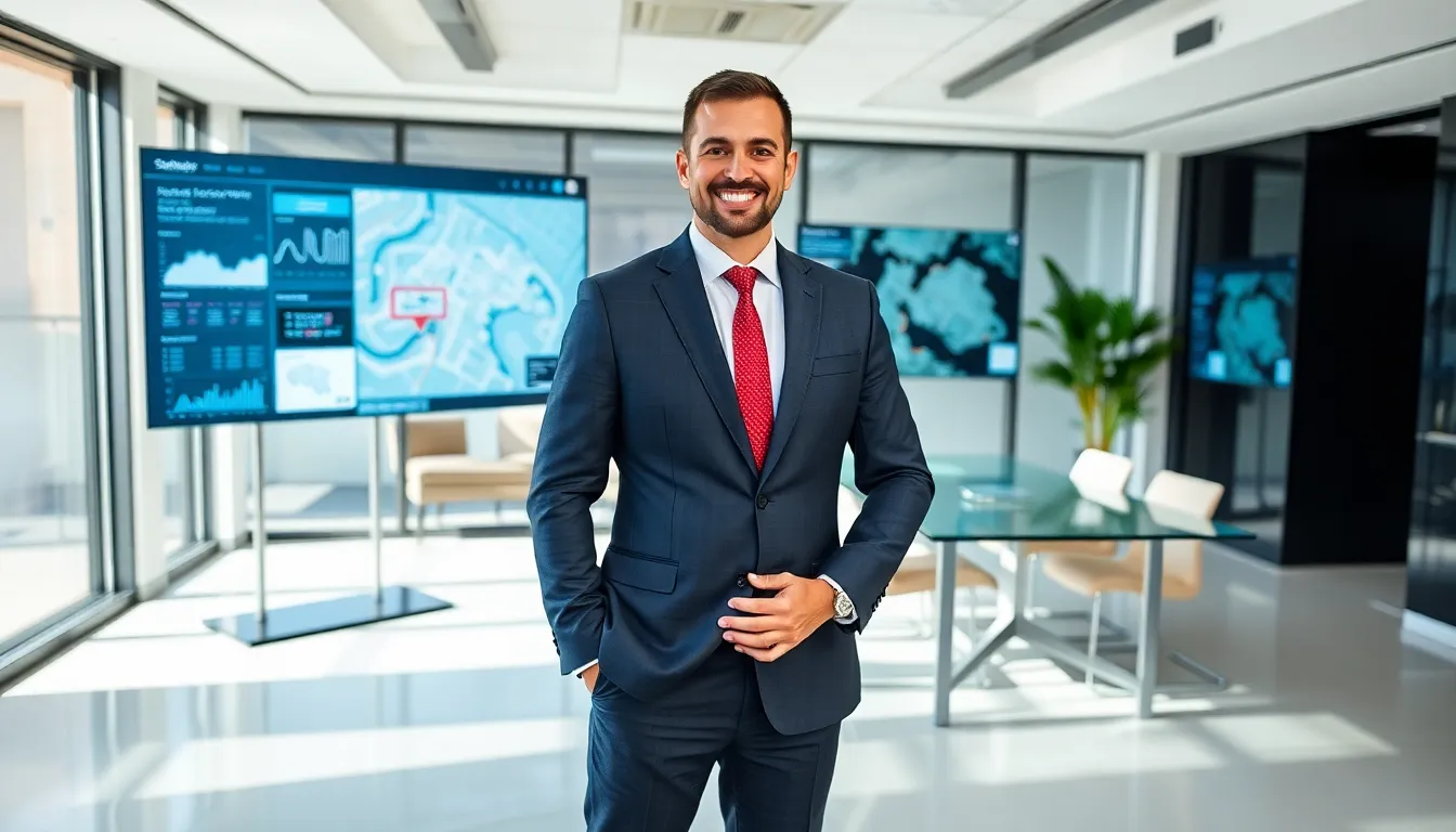 Timothy Williams in a modern office setting, representing HomeRocket Realty.