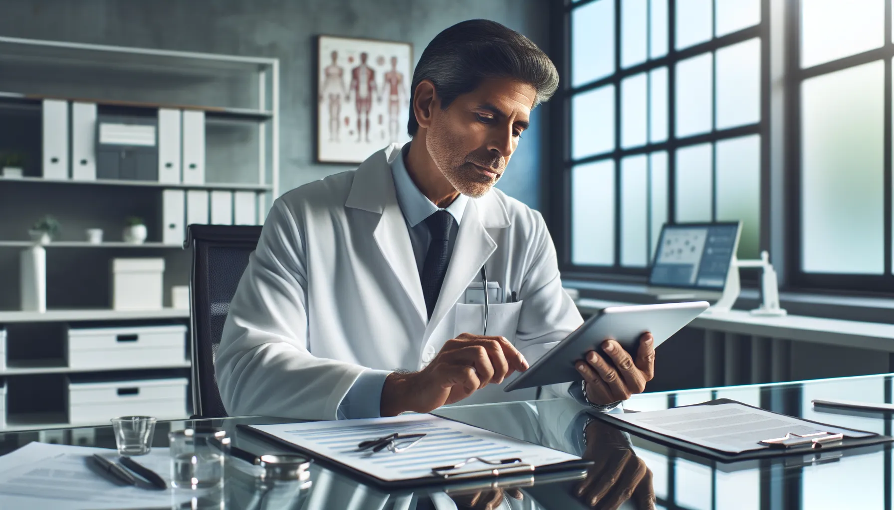 What Does FM-590PP Non-DOT Urine Test For? healthcare professional interpreting urine test results in a medical office.