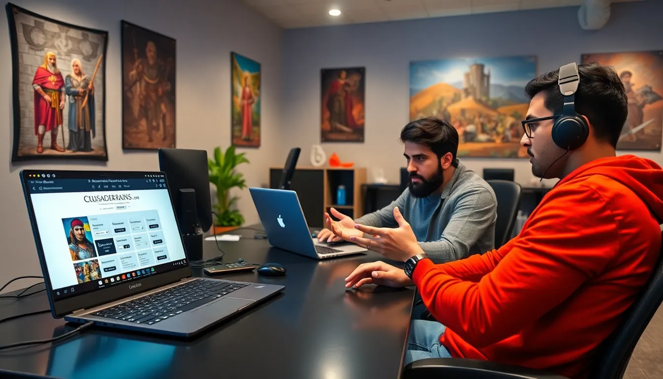 gamers using ck2generator.com in a modern workspace.