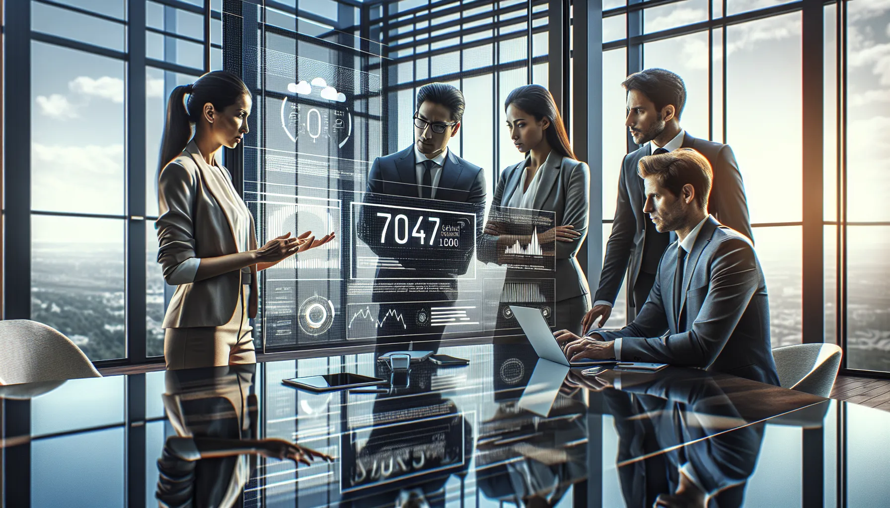 professionals discussing security challenges of identifier 7046876100.