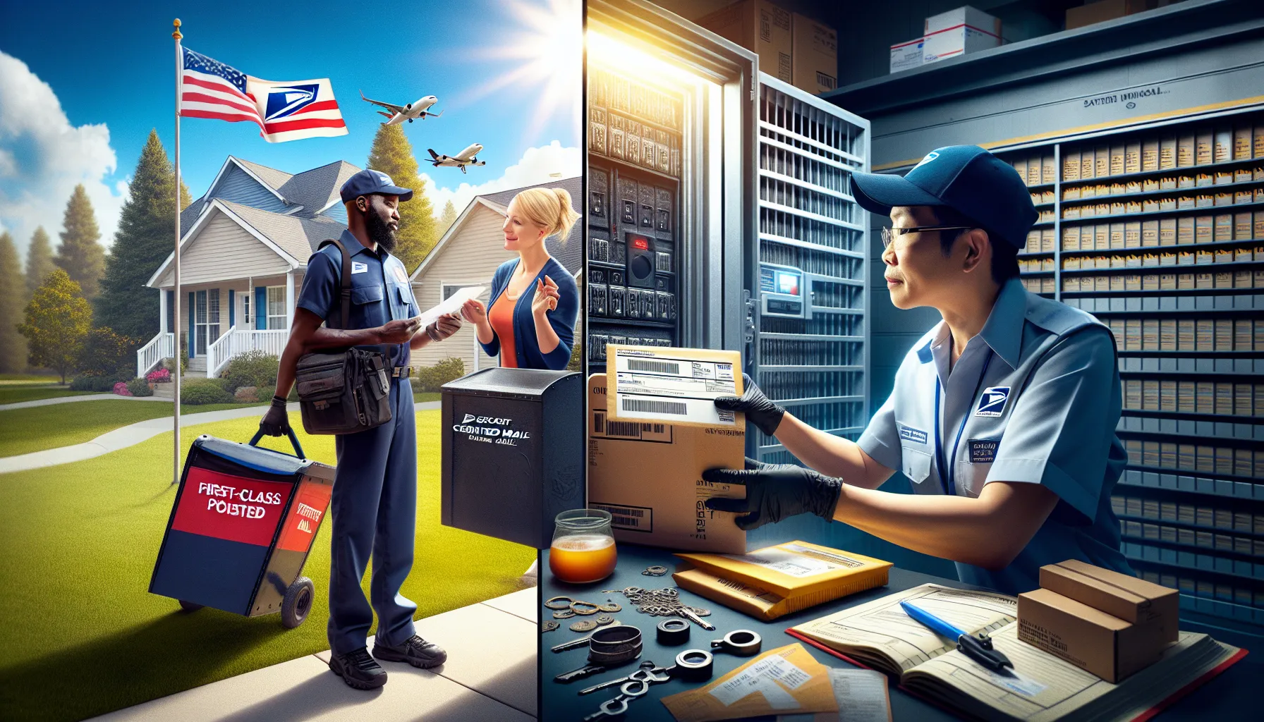 A comparison of certified and registered mail processes in the U.S.