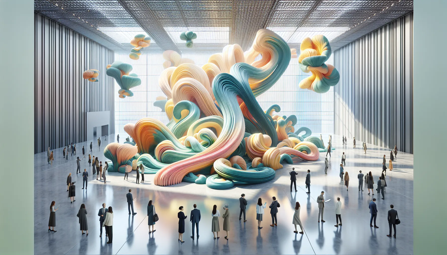 Art installation highlighting the cultural significance of pertostrums.