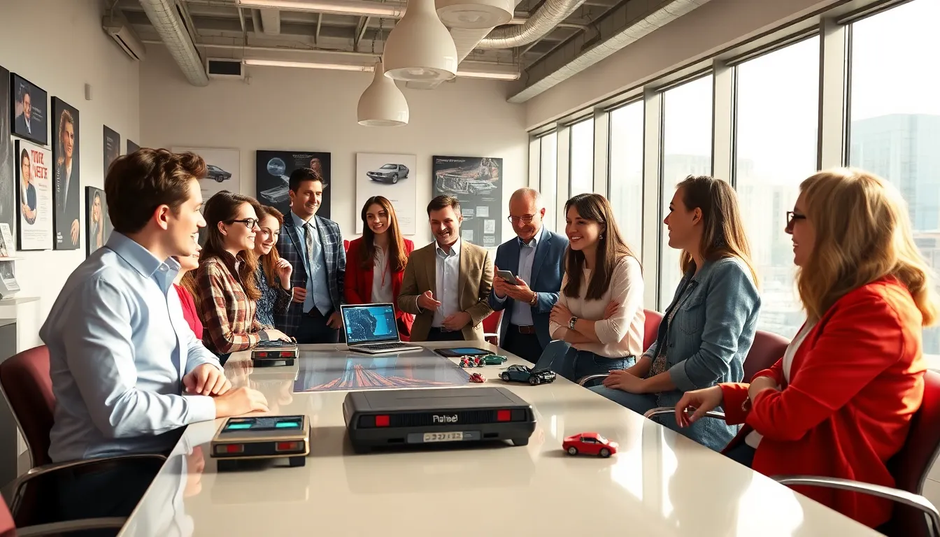 professionals discussing the cultural impact of *Back to the Future*.