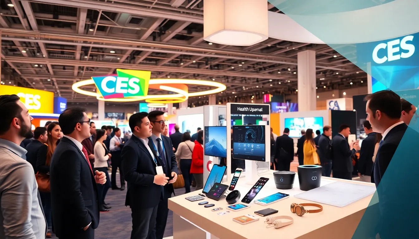 professionals exploring innovations at the Consumer Electronics Show in Las Vegas.