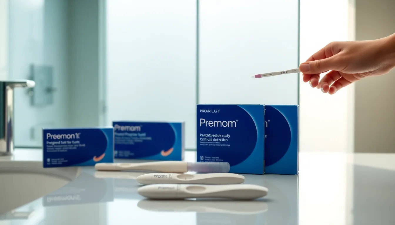 variety of pregnancy tests with a focus on sensitivity levels.