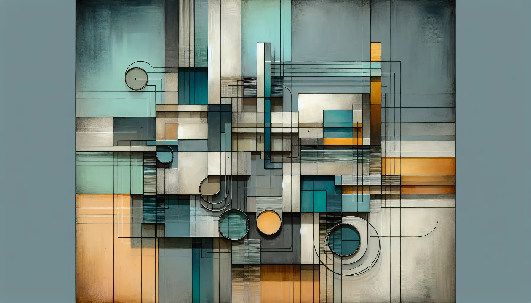 Abstract shapes suggesting legal risk, contracts, and orderly versus abrupt departures. - Can a Physician Assistant Be Sued for Leaving a Job