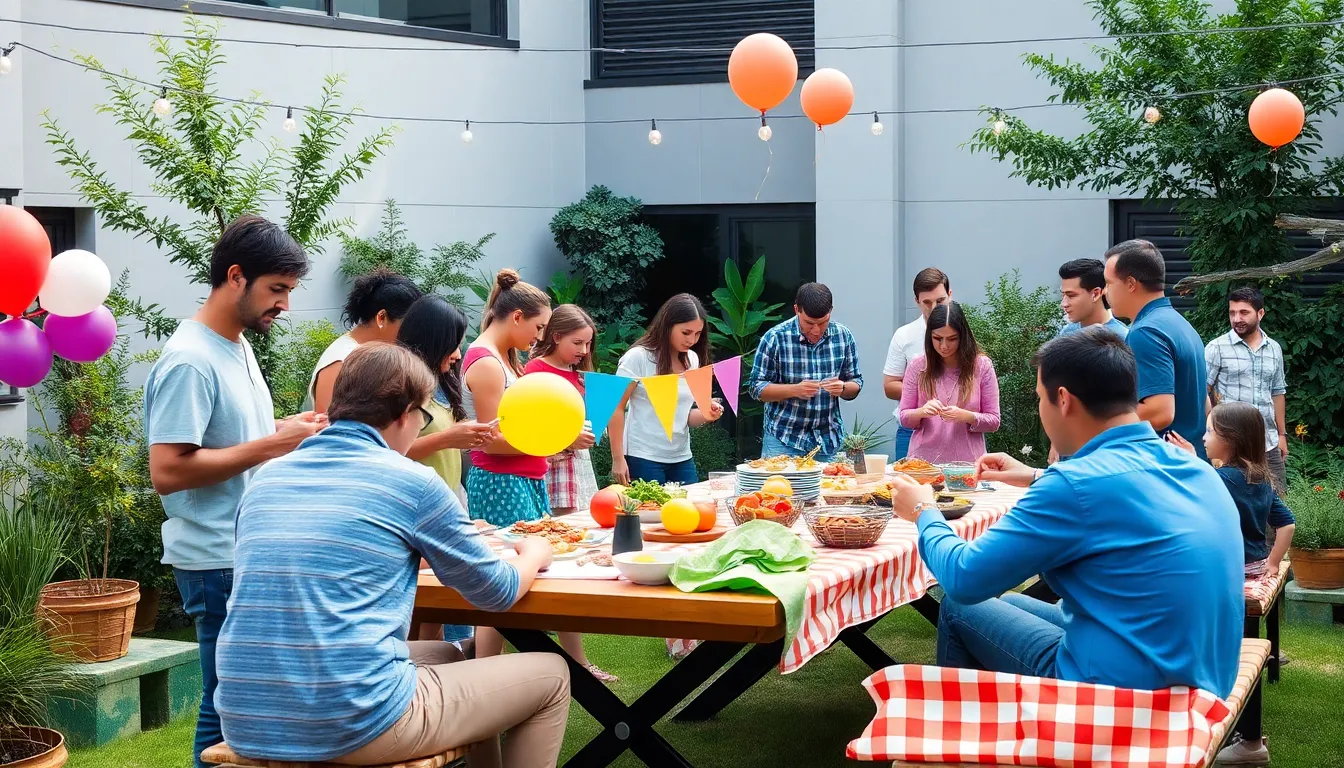 community gathering showcasing creative and cost-effective event ideas.