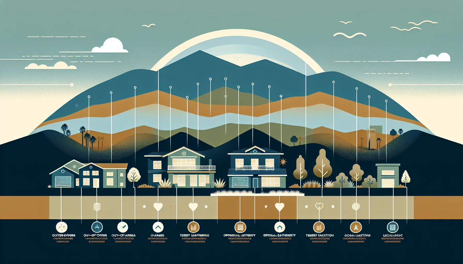 infographic of tenant management needs for Orinda property owners