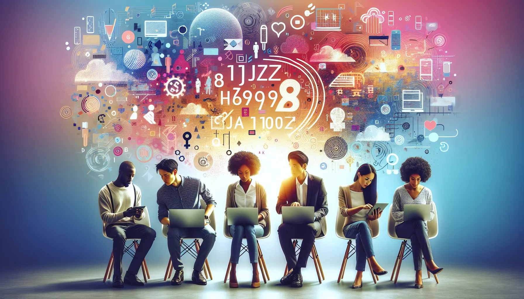 modern digital art representing cultural references and online communities.