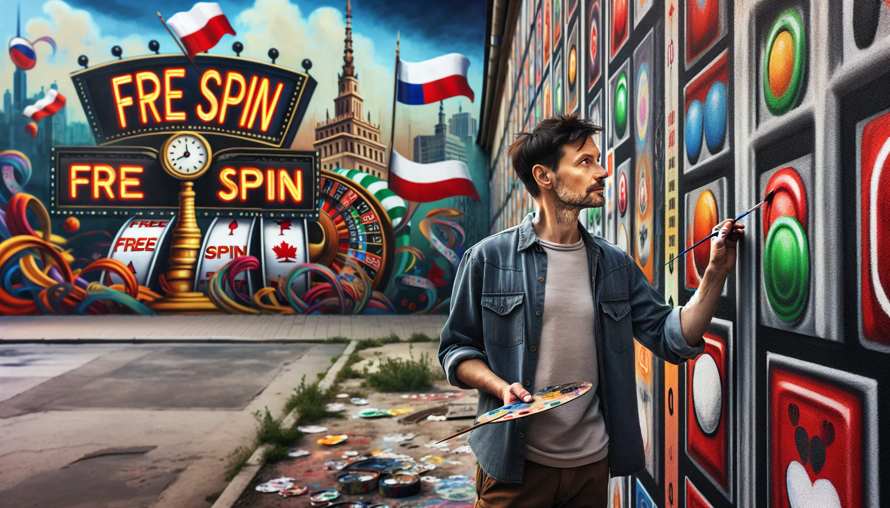 Darmowe spiny i inne metafory hazardu w twórczości artystów – sztuka ryzyka i szans