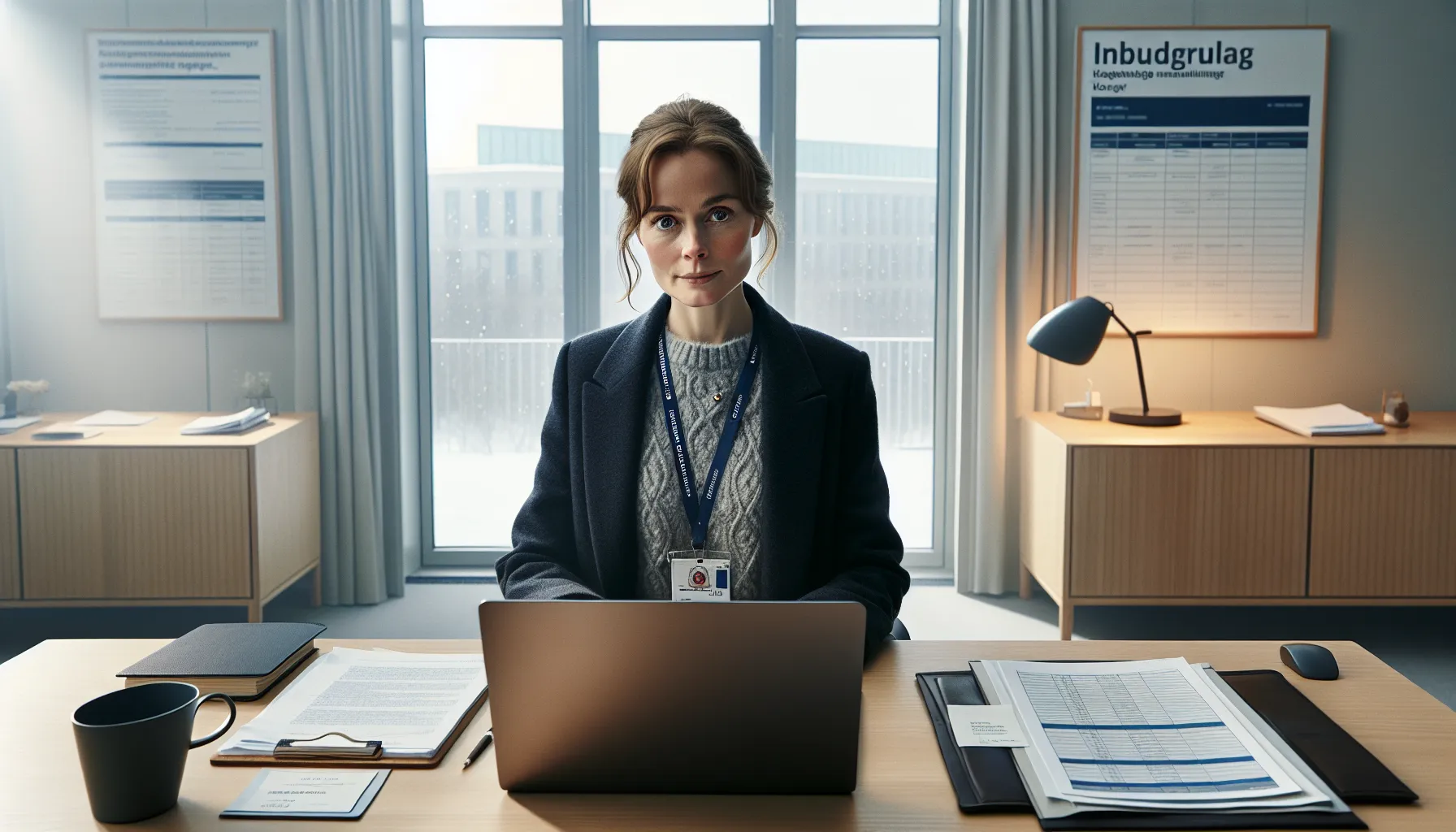 Norwegian procurement officer reviews suspicious gifts and emails before reporting corruption.