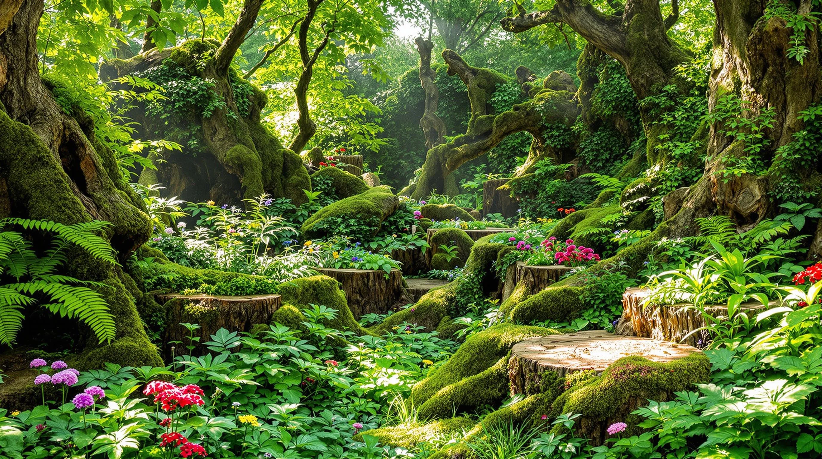15 Enchanting Stumpery Garden Ideas to Transform Your Outdoor Space 3 q3YMl5YfU0jetgSwOogBy9YS6ZsJSpdr