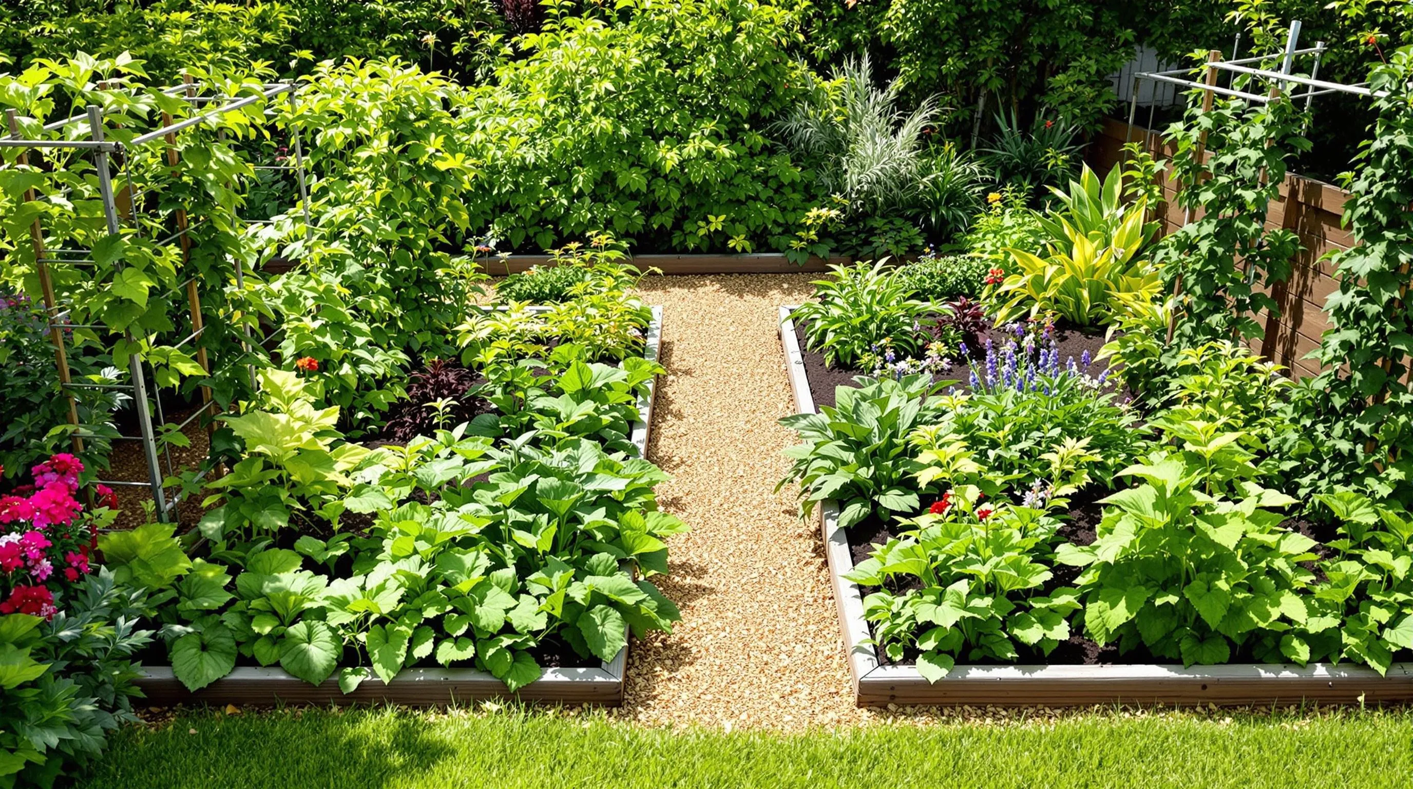10 Stunning Backyard Garden Layout Ideas to Transform Your Outdoor Space 2