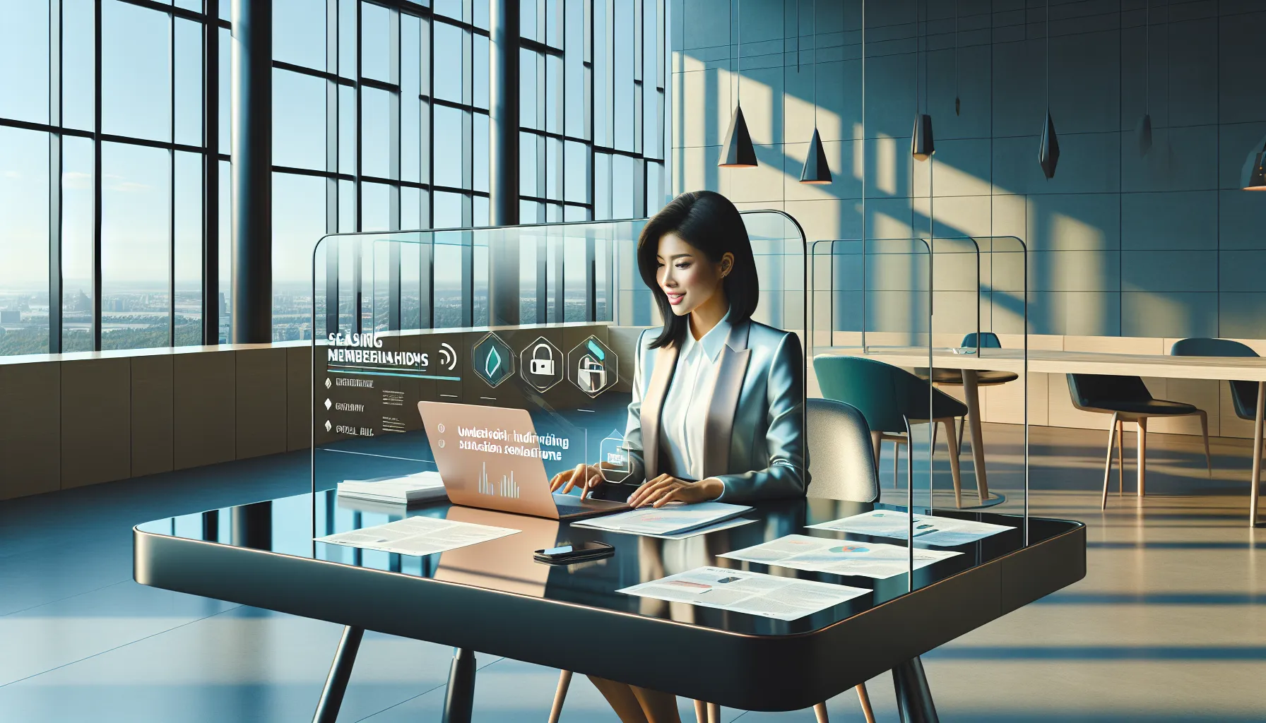 professional discussing Obernaft Game subscription cancellation in an office.