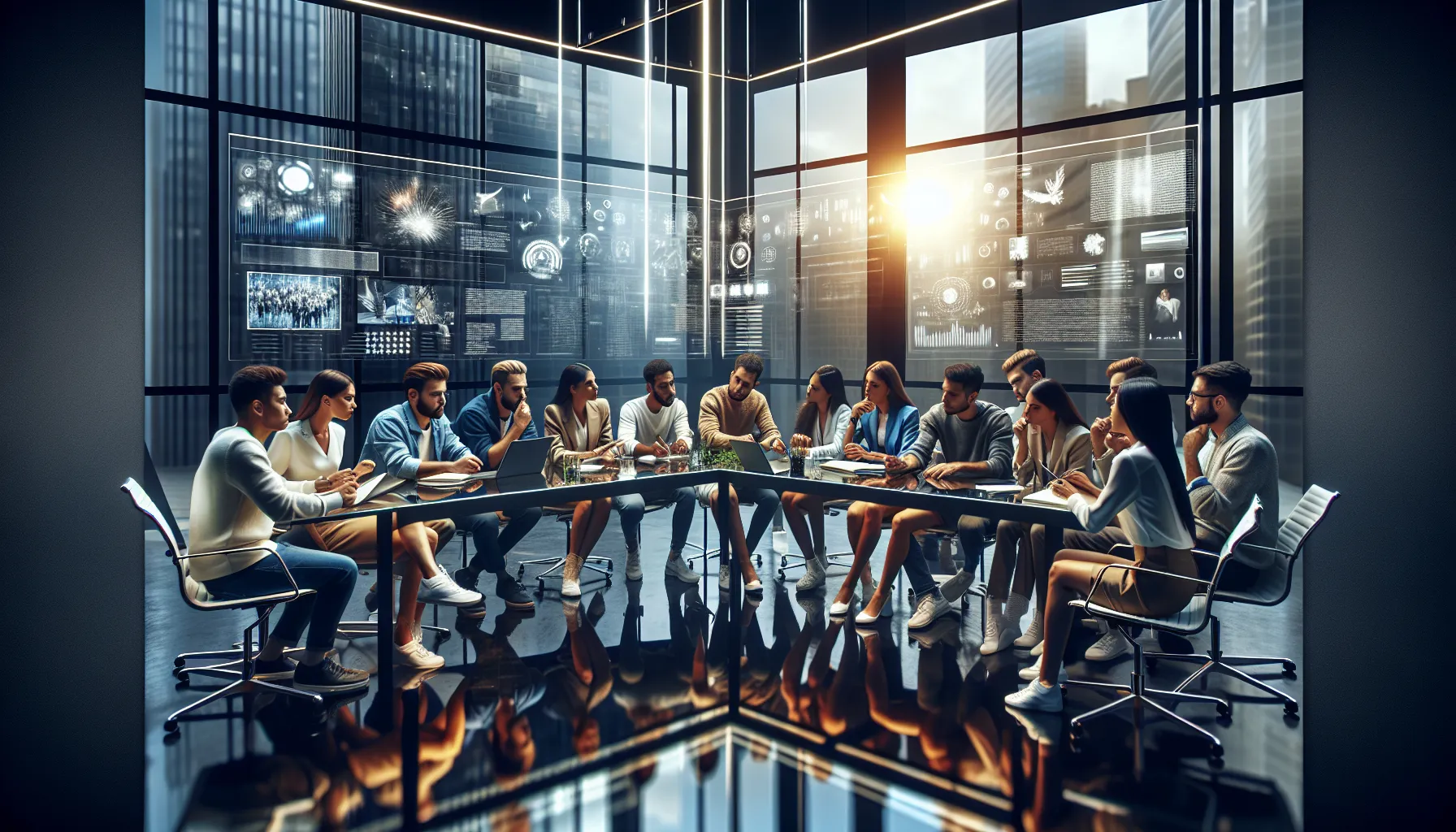 team brainstorming about the significance of a number in pop culture.