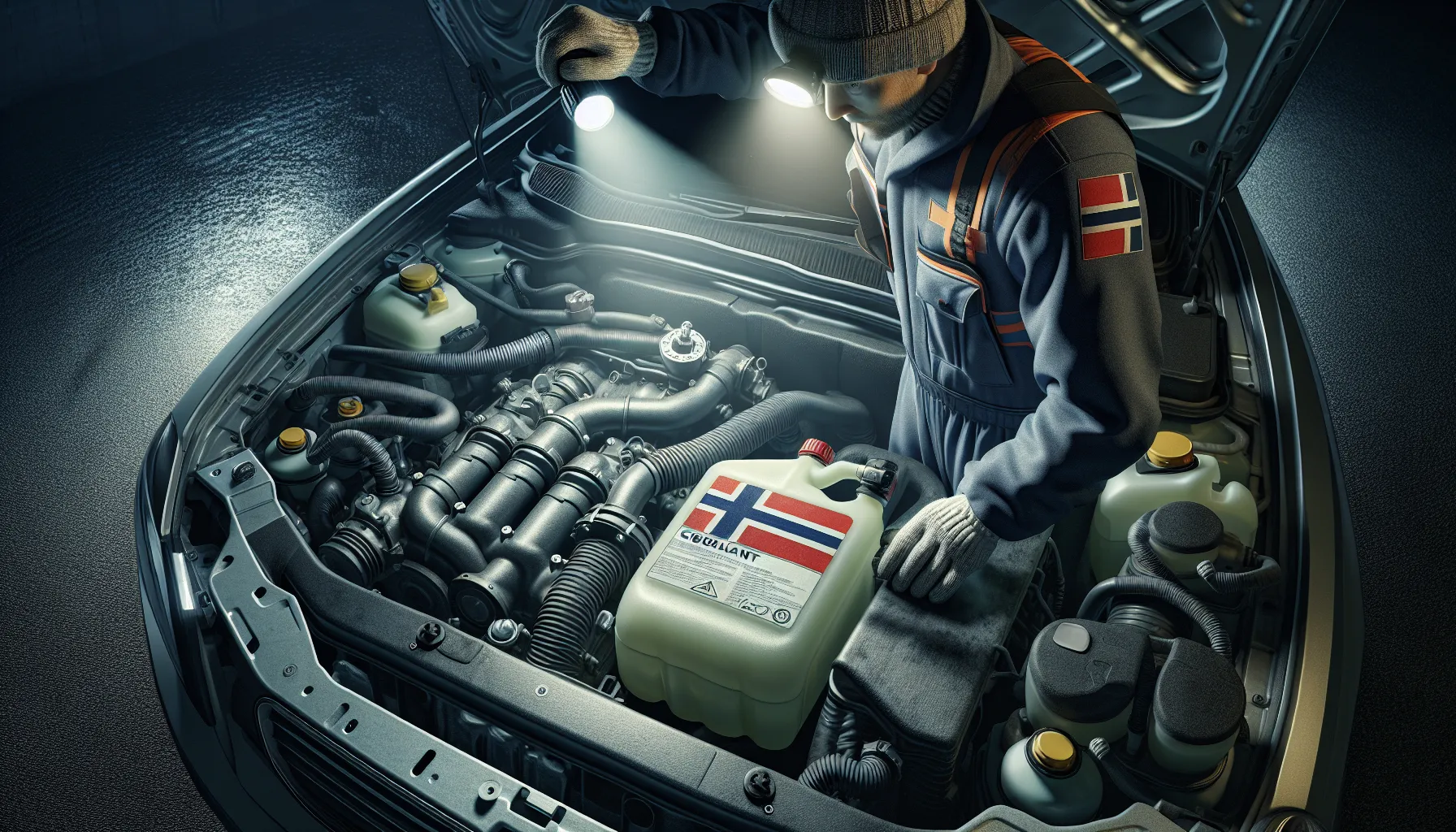 Slik sjekker og fyller du kjølevæske for å unngå overoppheting – enkel guide for bilen din 1