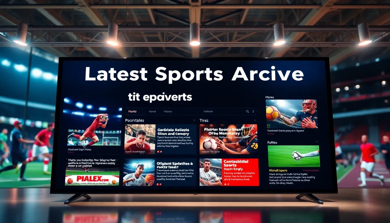 a modern digital interface displaying sports news articles and analysis.