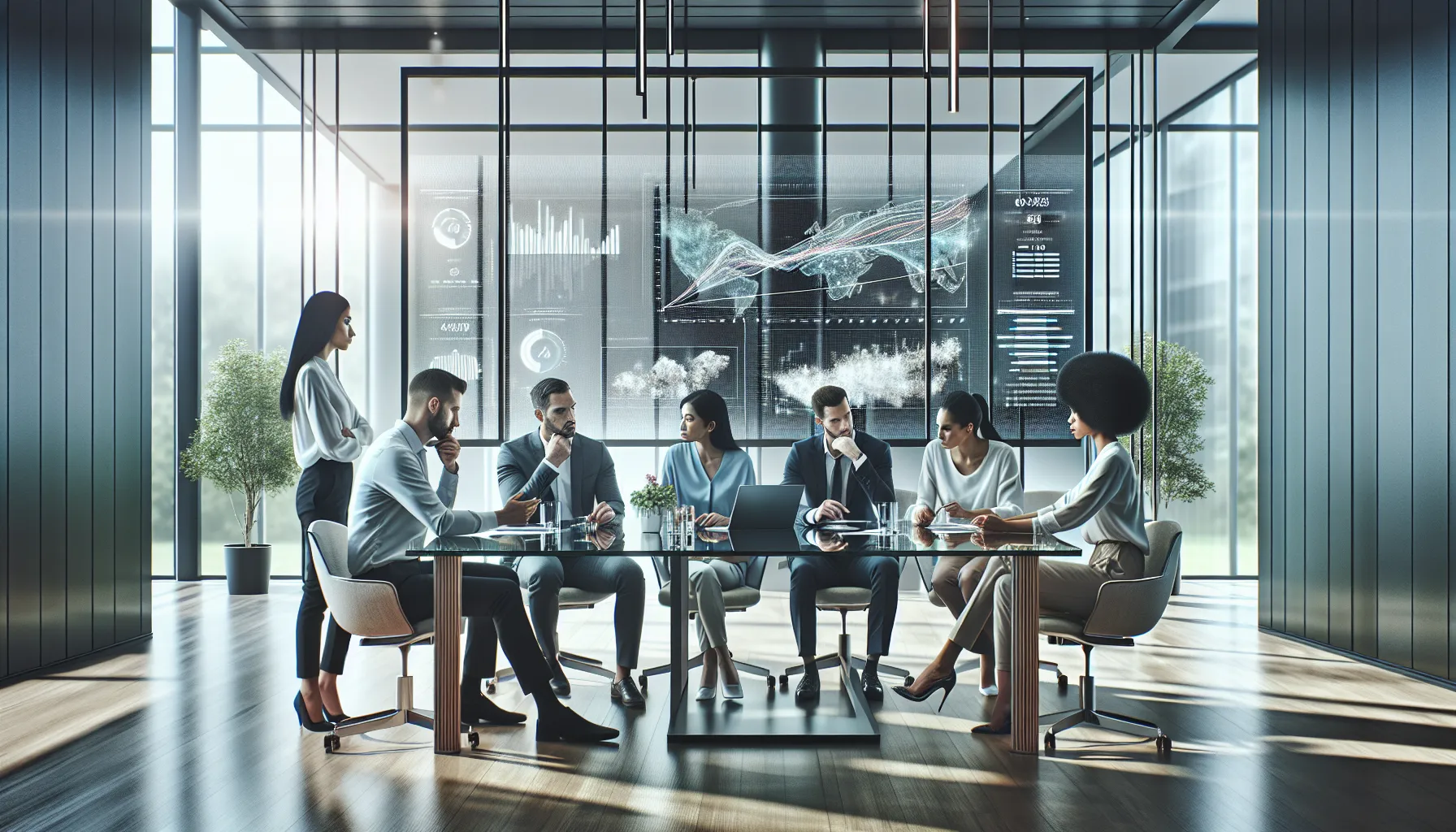 professionals discussing data challenges related to a unique identifier.