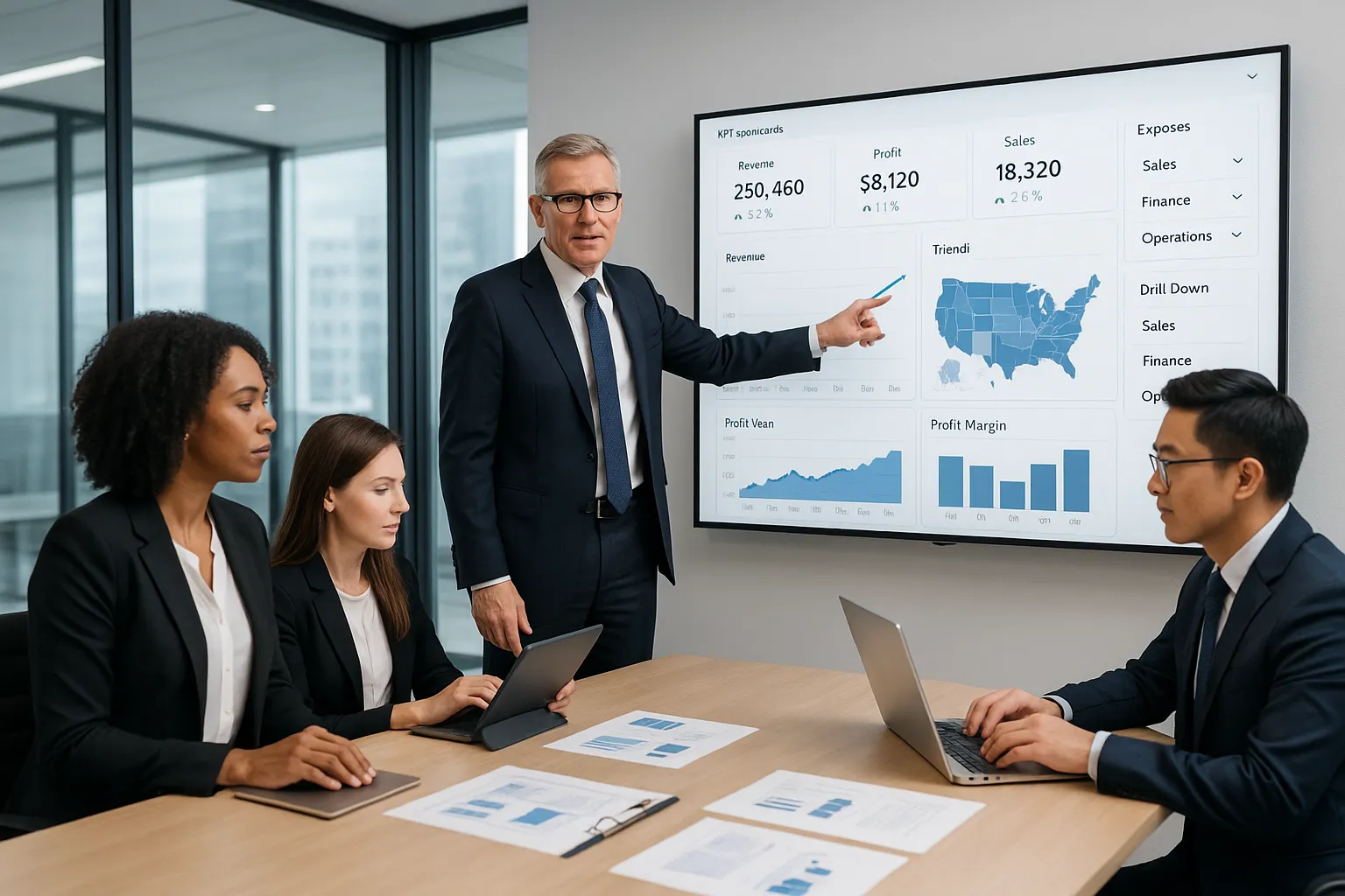 Interactive Data Visualization Dashboards: Turn Complex BI Data Into Faster Decisions