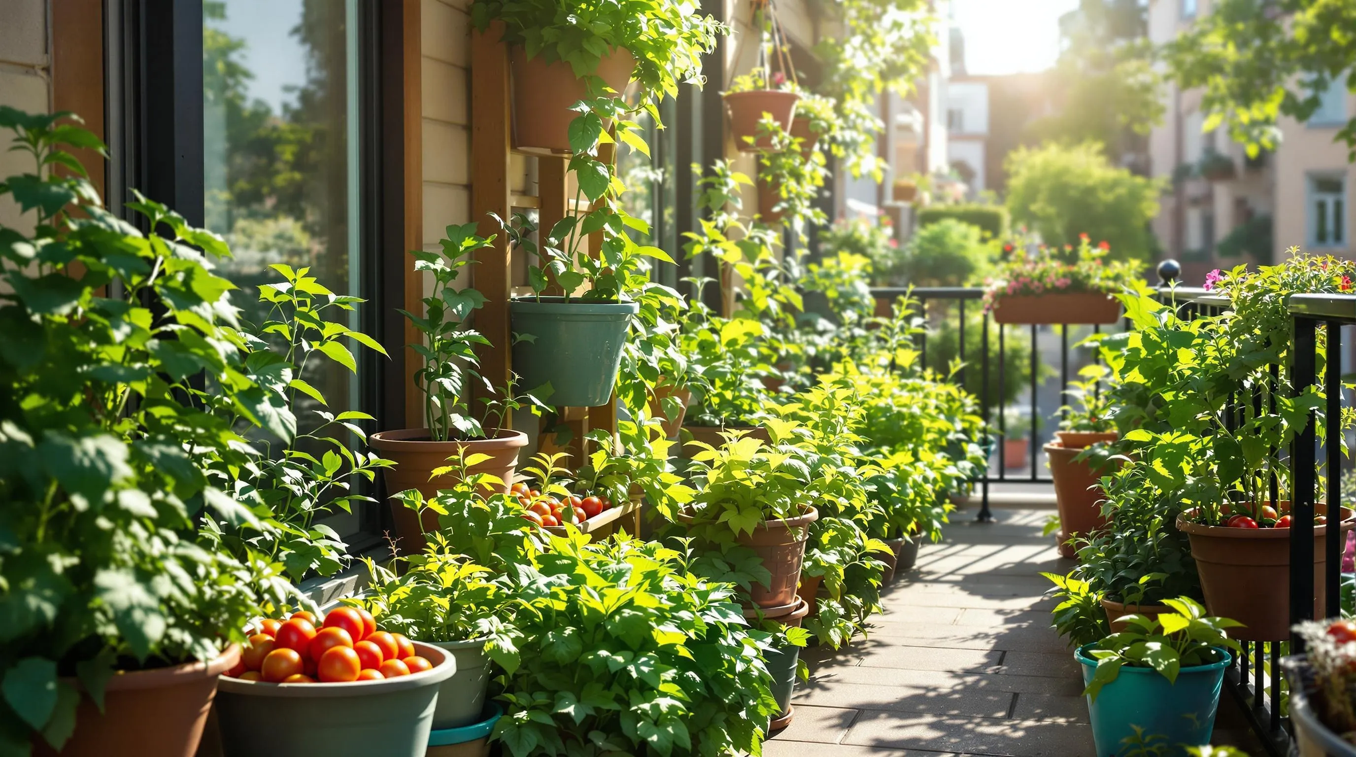 10 Space-Saving Urban Vegetable Garden Ideas for Small City Spaces 2
