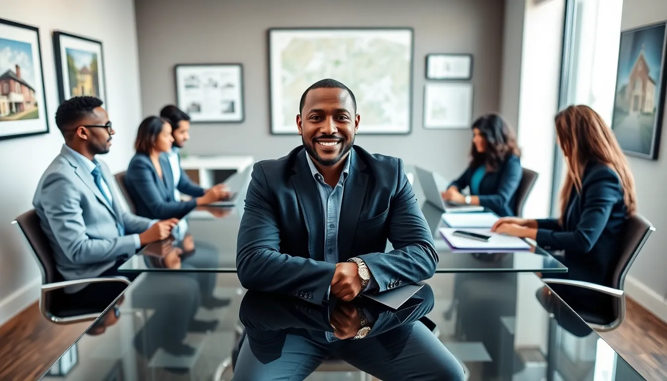 Timothy Williams in a modern office, collaborating with diverse colleagues.