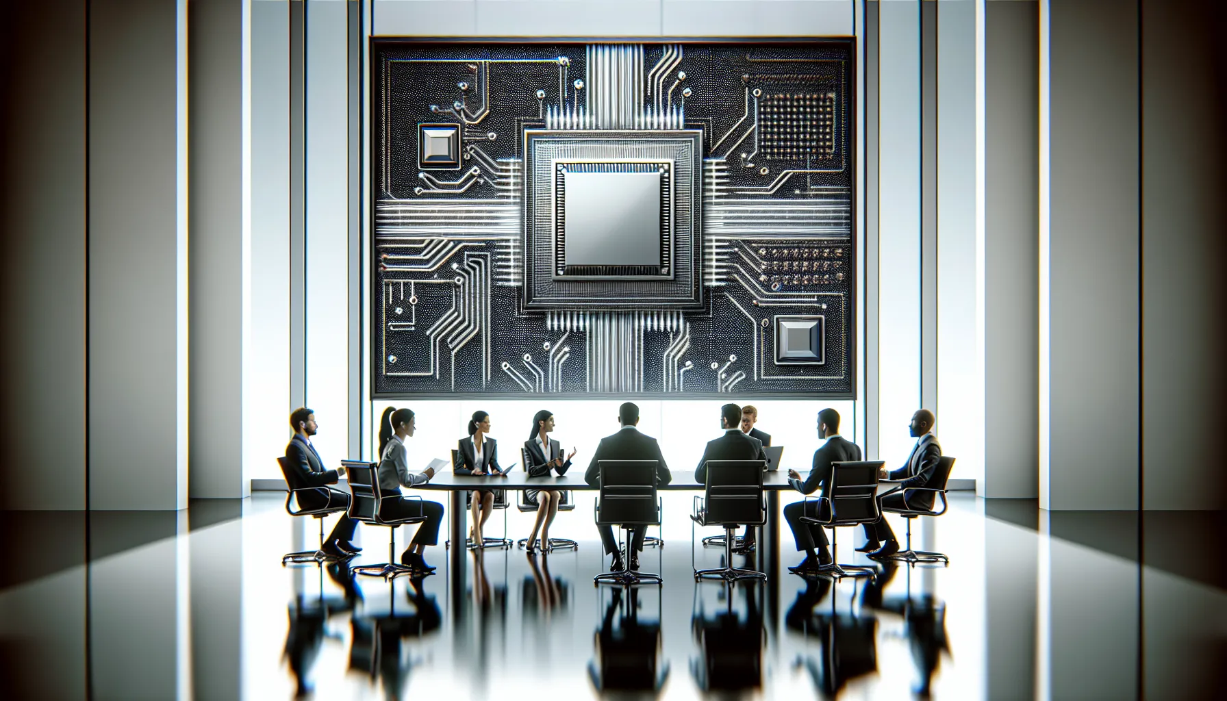 professionals discussing the VSH160364841663 product in a modern setting.