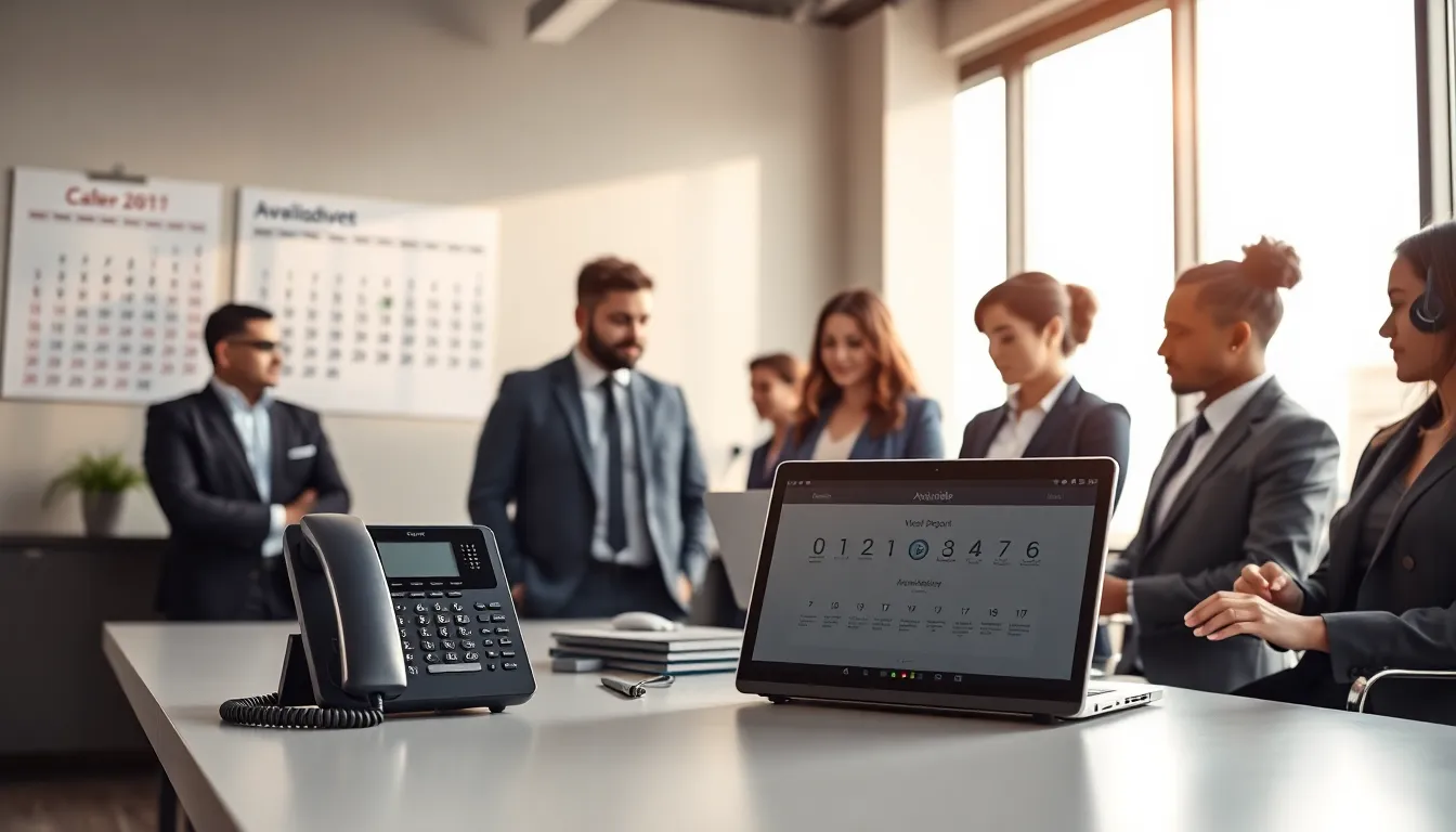 diverse team discussing customer service in a modern office.