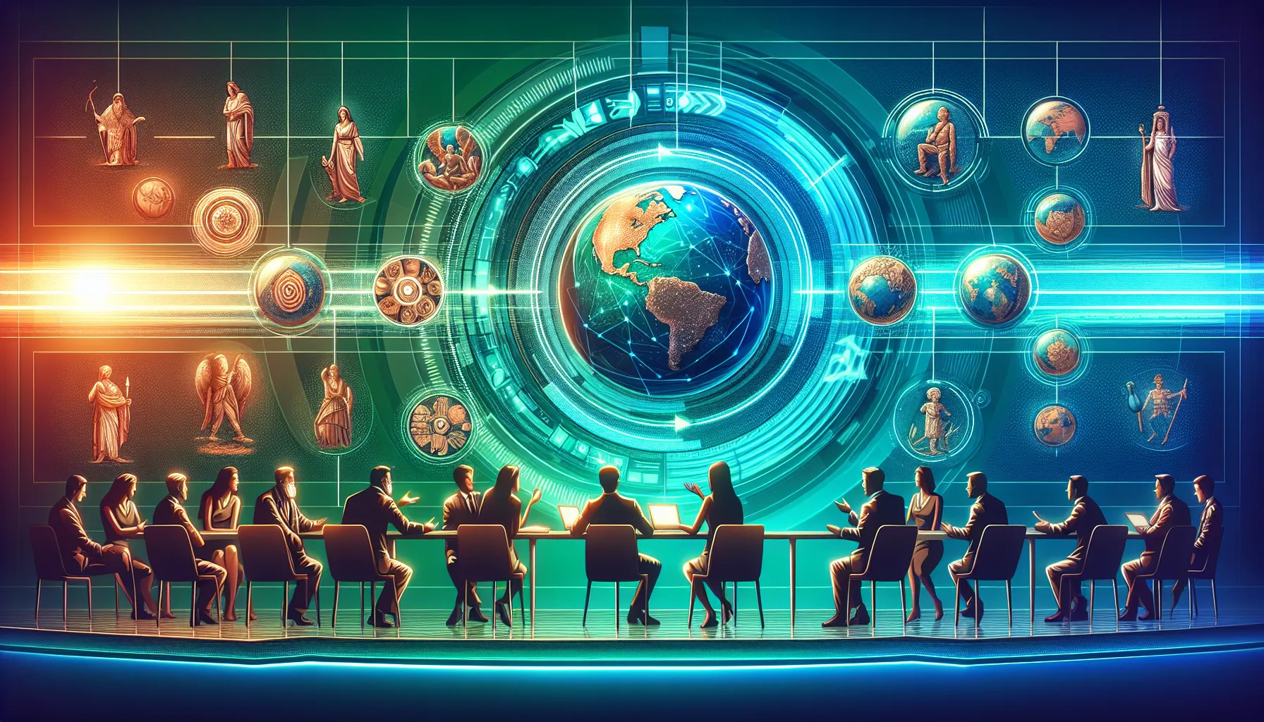 infographic depicting the evolution of Akfqhflfh through history.